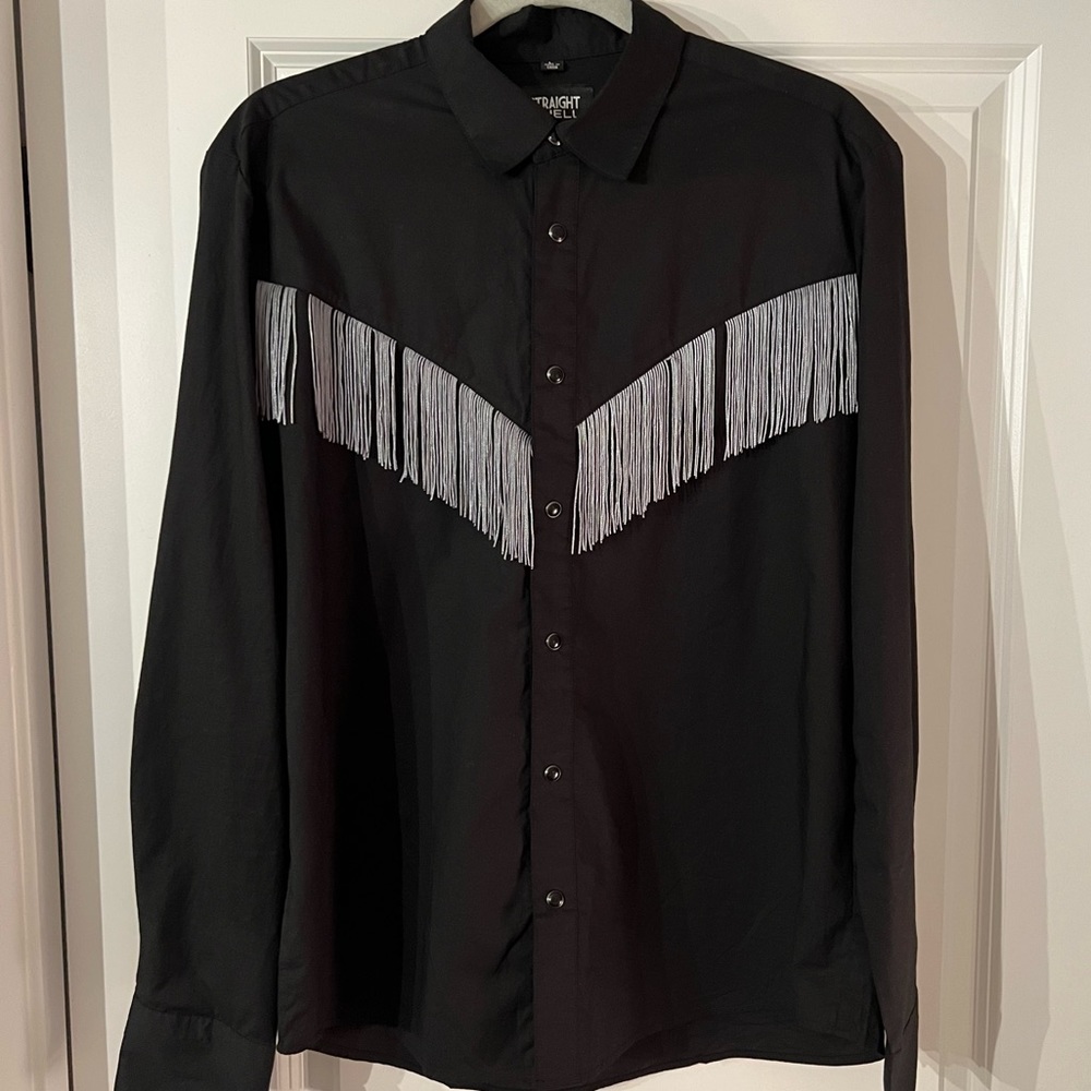 Straight to Hell Fringe Shirt